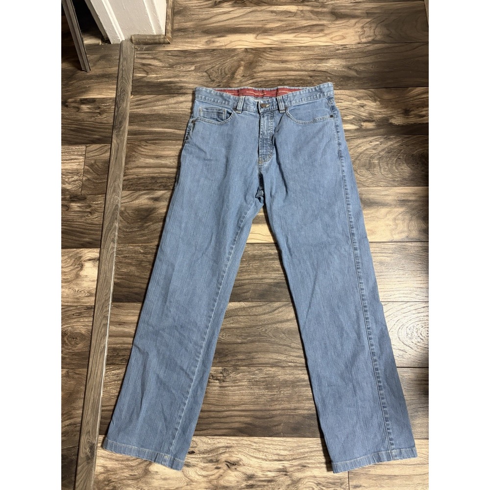 Ermenegildo Zegna Jeans Mens Size 33x30 Straight Denim Made In Italy 683